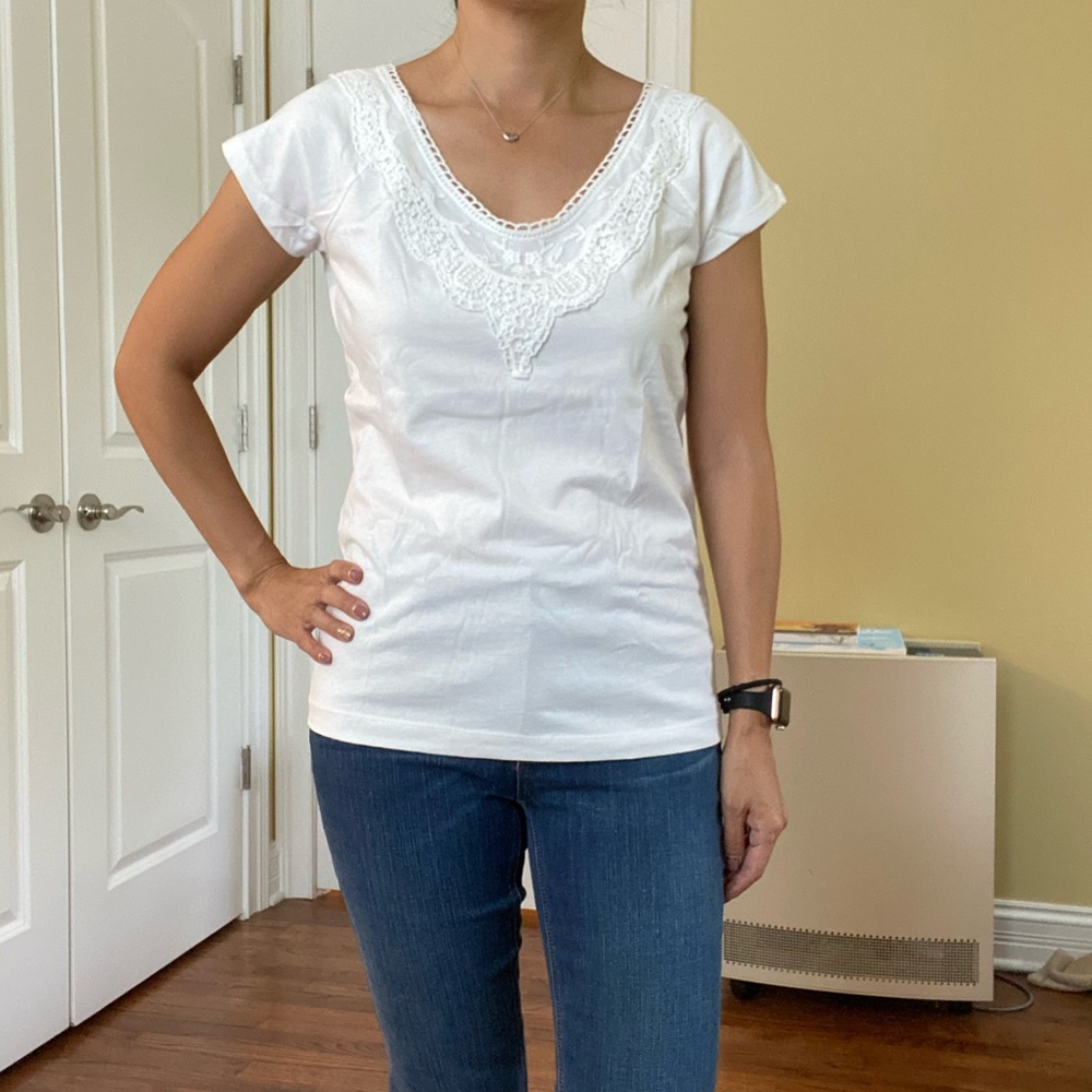 Ralph Lauren White Top Sz XS